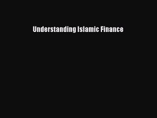 PDF Understanding Islamic Finance Ebook