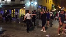 English soccer fans erupted into riots last night in Marseille