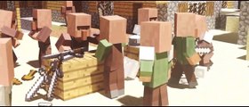 ♫ Dragons ♫-O Minecraft Parodia som de Radioactive Imagine Dragons Music Video Animation
