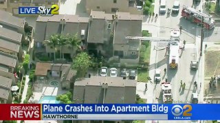 Plane Crashes Into SoCal Apartment Building, 2 Killed