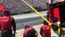 Nascar Pilot Flying J #46 Michael Annett Pit Stop during Food City 500 at Bristol.