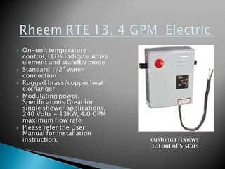 Tankless Water Heater 2016