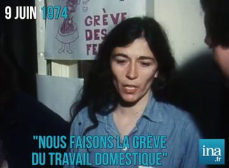 9 juin 1974, appel du MLF à la grève des femmes -