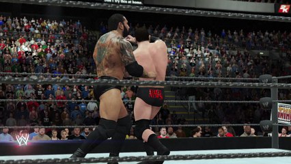 WWE 2K16 wade barrett v batista
