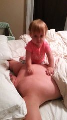 Dad saves daughter
