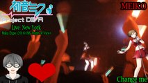 Hatsune Miku EXPO 2016 Concert- New York- MEIKO- Change me (My Point of View)