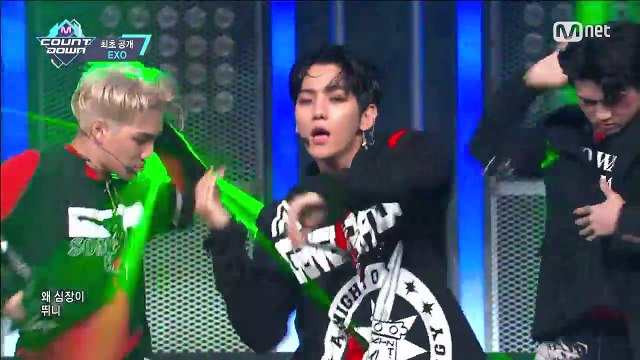 EXO - Monster Comeback Stage M COUNTDOWN 160609 EP.477