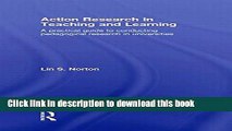 Read Action Research in Teaching and Learning: A Practical Guide to Conducting Pedagogical