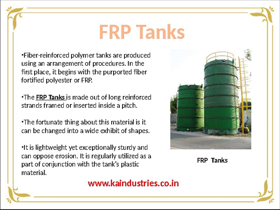 FRP_Tanks_Manufacturer_HDPE_Tanks_PP Tanks_in_Gujarat