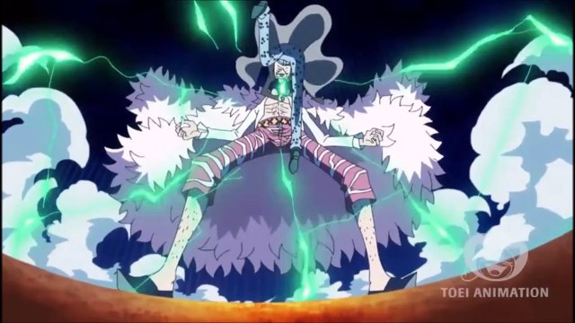 Law and Luffy vs Doflamingo GAMMA KNIFE One Piece 722 [HD] 1080p