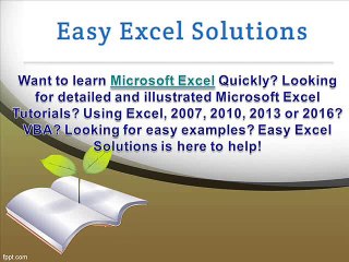 Master Excel Basics Online – Start Learning Today! 📊