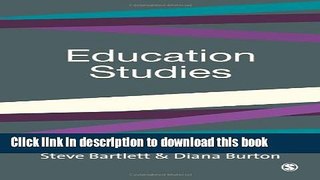 Read Education Studies: Essential Issues  Ebook Free