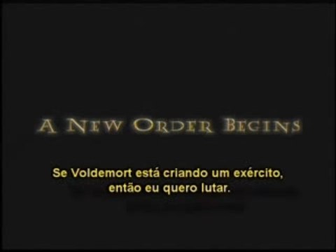 Teaser Harry potter e a Ordem da Fênix Legendado