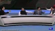Afghan politicians fighting on live TV show
