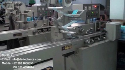 Cut & Wrap machine - Chew Toffee - Flow Wrapper, Flow Wrap Machine, Flow Pack Machine, Horizontal Packaging Machine