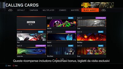 Call of Duty Black Ops III - Presentazione dei Contratti e di Blackjack