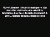 [PDF] AI 2007: Advances in Artificial Intelligence: 20th Australian Joint Conference on Artificial