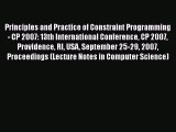 [PDF] Principles and Practice of Constraint Programming - CP 2007: 13th International Conference