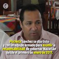 Fernando Pucheta, anunció en conferencia de prensa su triunfo por 'aproximadamente 500 votos'..