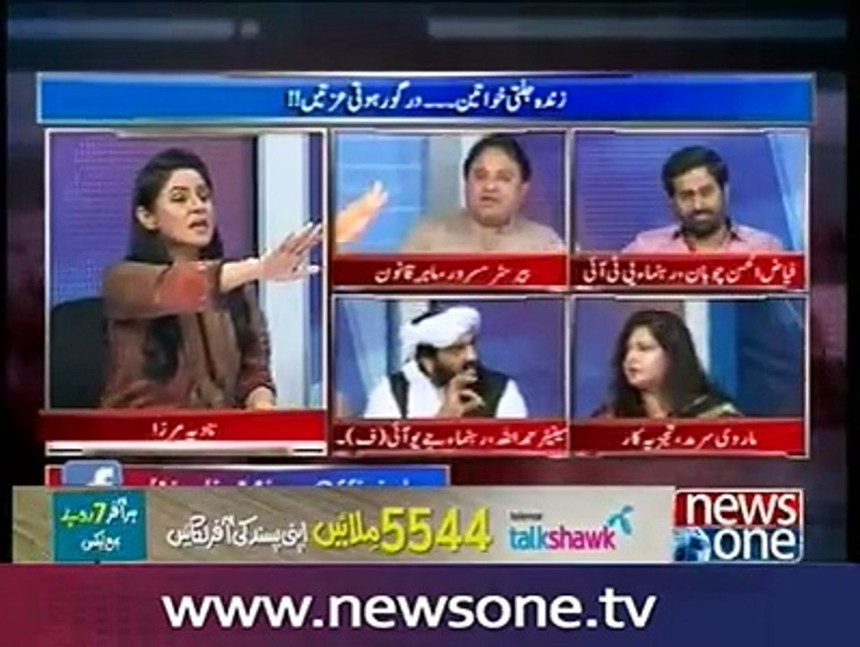 ماروی سرمد اور جے یو آئی (ف) کے سینیٹر حافظ حمدالله کے درمیان زبردست لڑائی ،