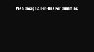 Download Web Design All-in-One For Dummies Ebook PDF