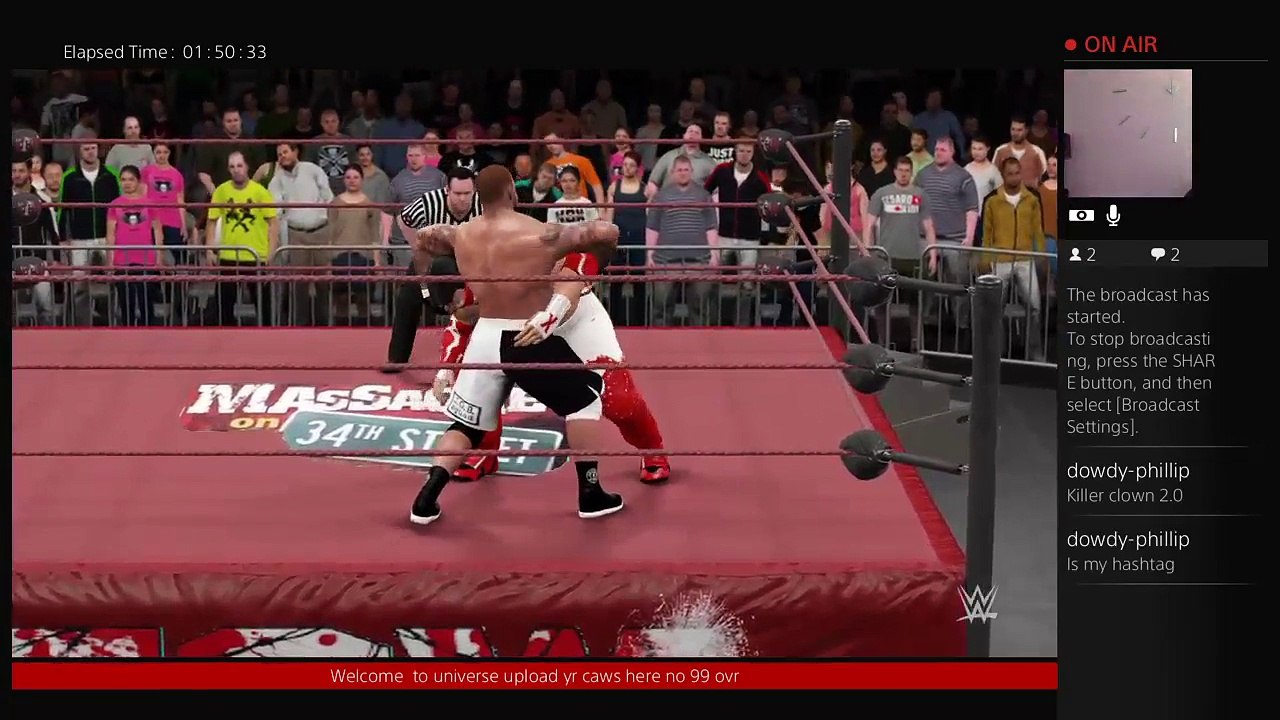 Wwe 2k 16 universe upload yr caws No 99 ovr wats yr hash tag (38)