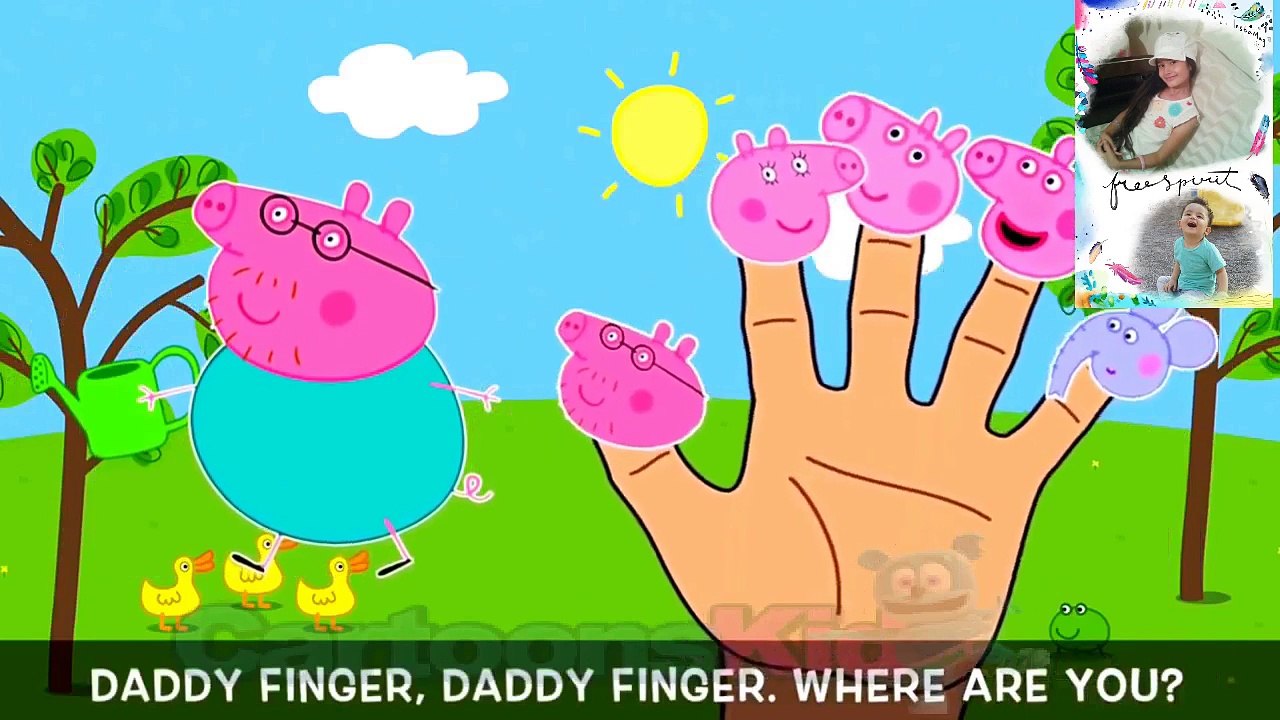 "Child Cartoons 2016" - Peppa Pig Finger Family Songs