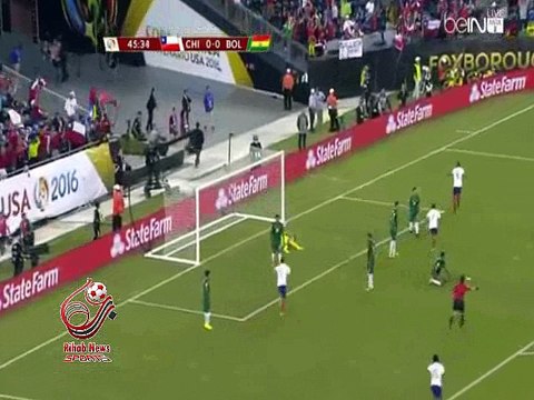 اهداف مباراة ( تشيلي 2-1 بوليفيا ) كوبا أمريكا