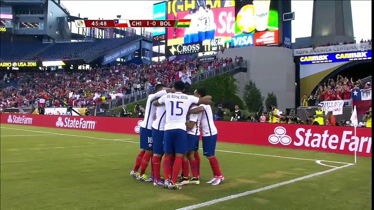 Chile vs Bolivia 2-1 All Goals & Full Highlights Copa America 2016 10_06_2016 HD