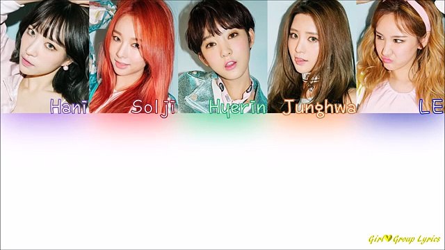 EXID (이엑스아이디) – Of Course (당연해) [Color Coded Lyrics] (ENG⁄ROM⁄HAN)
