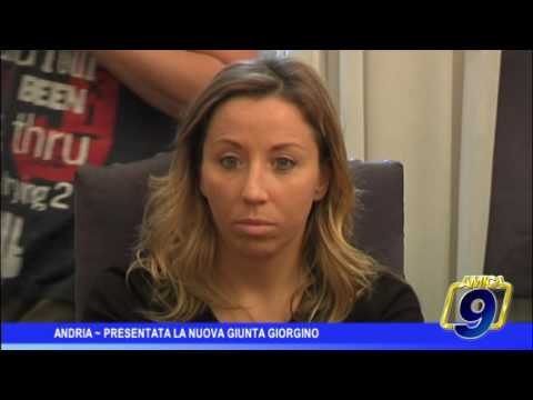 Andria | Presentata la nuova Giunta Giorgino
