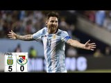 Argentina vs Panama 5-0 Highlights Copa America 2016, Lionel Messi hat trick (ENGLISH commentary)