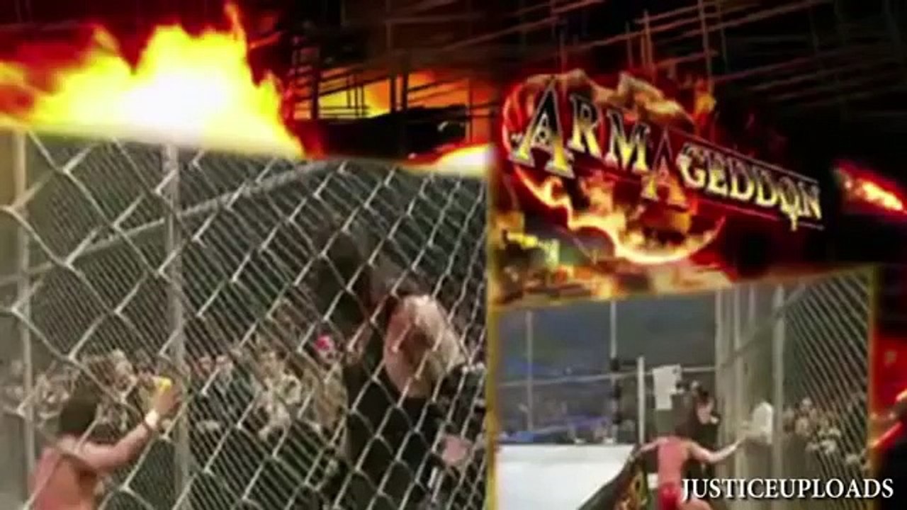 WWE Armageddon 2005   Undertaker Vs Randy Orton Hell In A Cell Match Full HD (1)