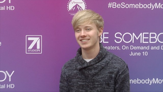 Sam Golbach Be Somebody Premiere Red Carpet