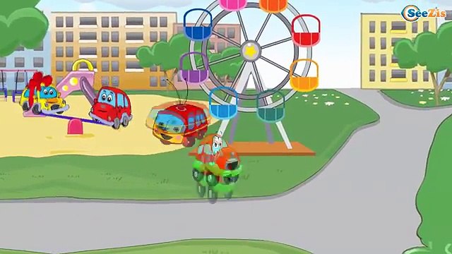 CARTOONS COMPILATION 1 HOUR. Tow Truck with Construction Diggers & Trucks. Cars for children