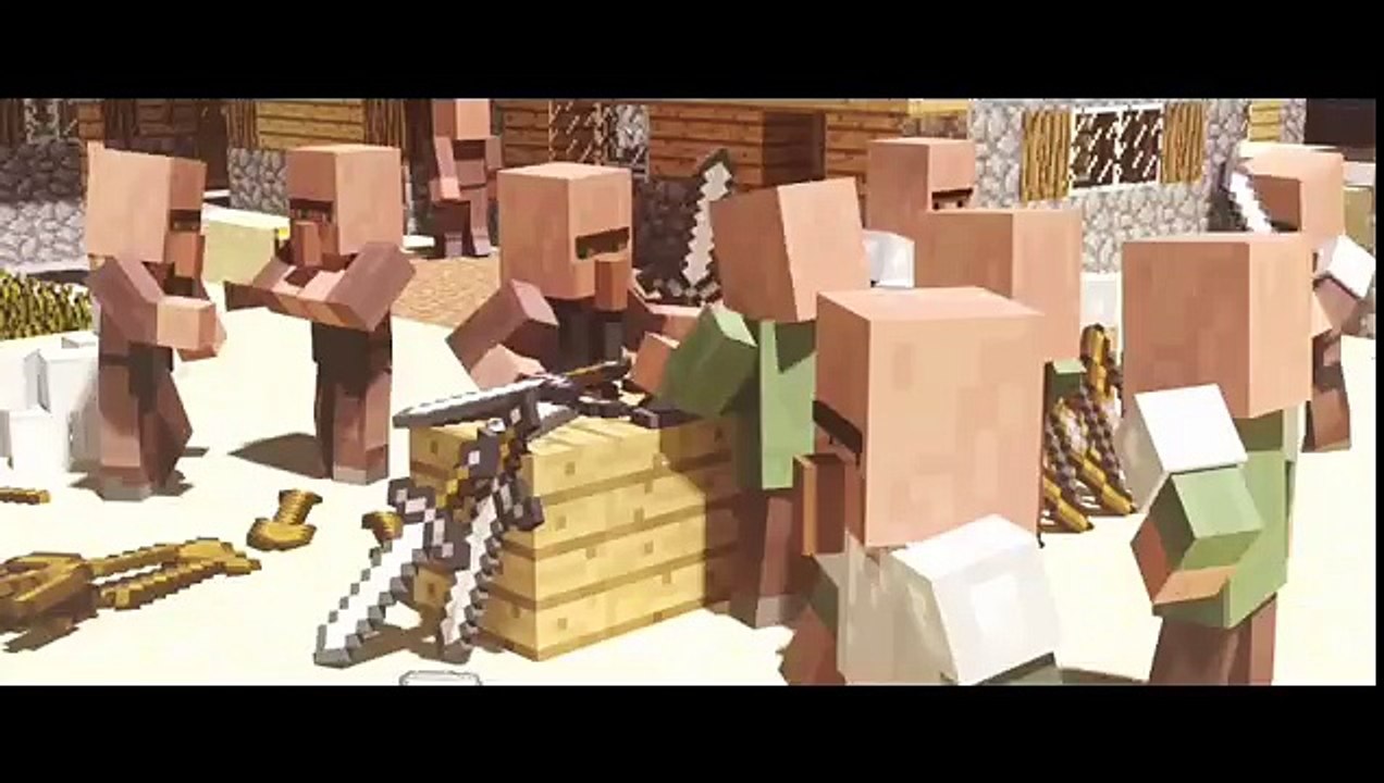 ♫ "Dragons" - A Minecraft Parody song of "Radioactive" By Imagine Dragons (Music Video) Animation
