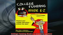 READ book  College Funding Made EZ Made EZ Guides  FREE BOOOK ONLINE