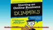 READ FREE Ebooks  Starting an Online Business For Dummies For Dummies Computers Full Free