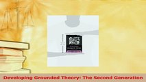 Download  Developing Grounded Theory The Second Generation  Read Online