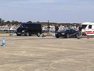 Ford Transit Cosworth Vs. Toyota Supra