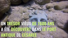 Deux plongeurs font la découverte d'une collection d'objets antiques en Israël