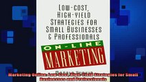 READ book  Marketing Online LowCost HighYield Strategies for Small Businesses and Professionals Full EBook