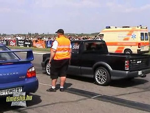 GMC Sycloon V6 Turbo Vs. Subaru Impreza WRX STI