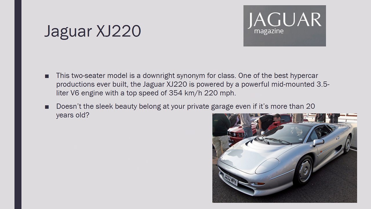 4 Luxury Jaguar Cars You Will Instantly Fall in Love With