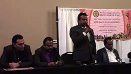 Vinod Kumar Kukunoor, Convener American Telangana Association Convention speech