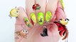 Best Fiends Nails   DIY Nail Decal Hack!