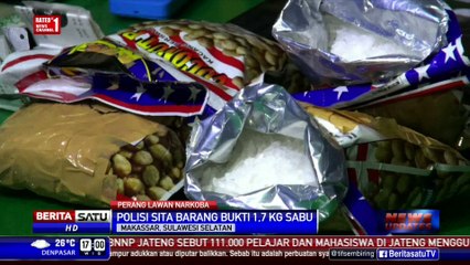 Penyelundupan 1,7 Kg Sabu di Bandara Sultan Hasanuddin Digagalkan