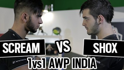 SHOX vs SCREAM 1vs1 AWP INDIA CSGO [ENGLISH SUB]
