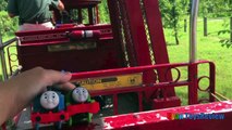 Family fun-THOMAS AND FRIENDS-Train Ride for kids-disney toys-Thomas toys review