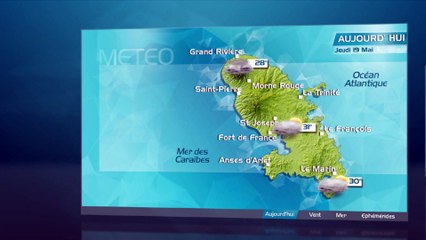 METEO MATIN MARTINIQUE 190516